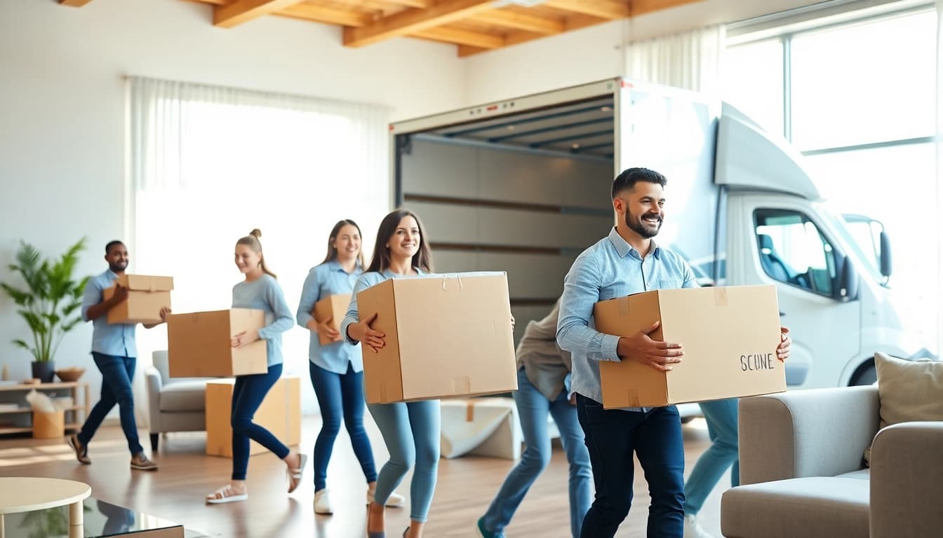 Umzugsunternehmen Speyer transporting furniture with professionalism and care.