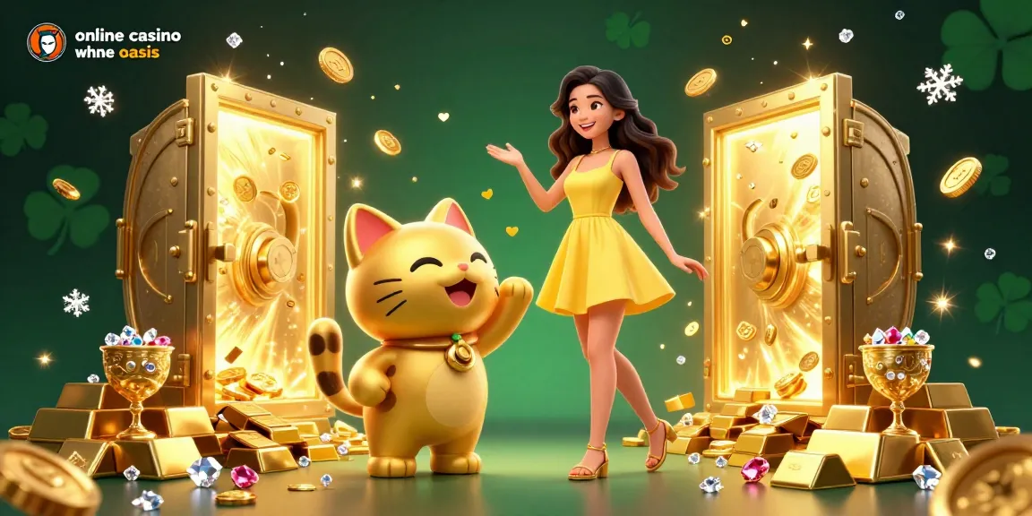 Play at online casino ohne oasis with joyful characters and exciting gaming elements.