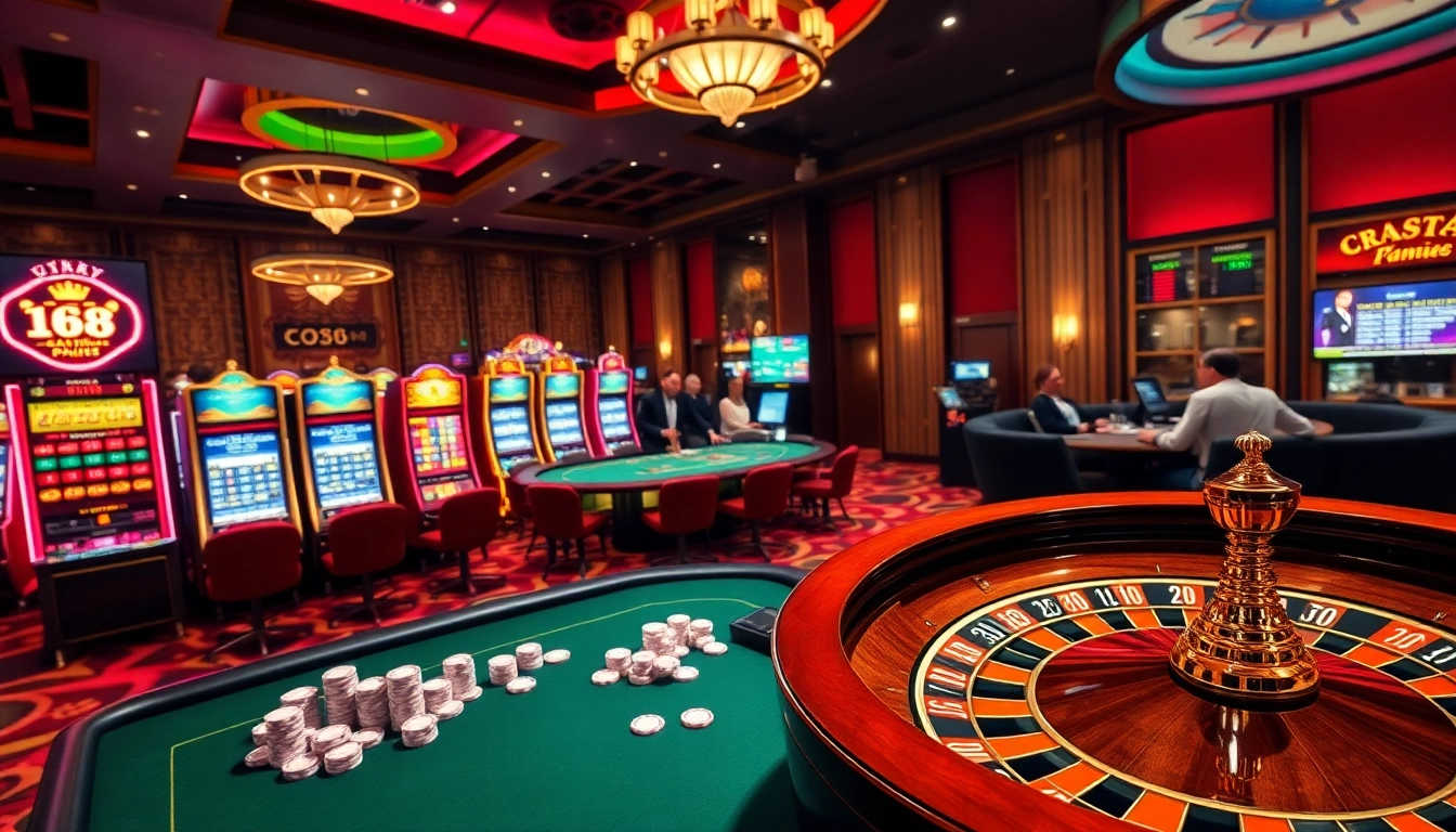 Gambling at C168, a premier online casino with dynamic slot machines and poker action.