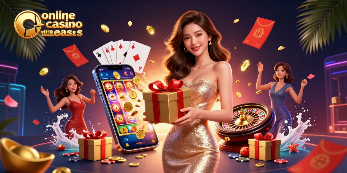 Play exciting games at online casino ohne oasis, amid golden coins and festive themes.