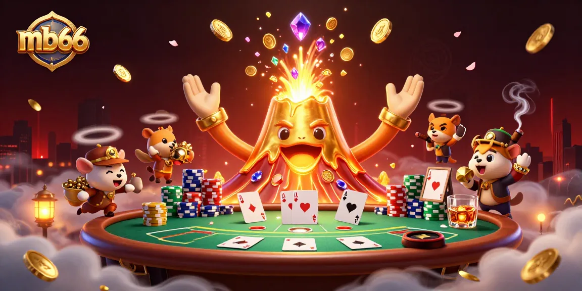 Engage with mb66’s thrilling essence through the exciting eruption of treasure and colorful poker elements.